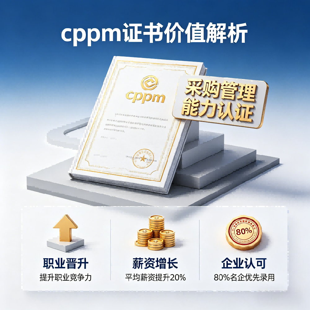 CPPM考试真题及答案解析，嘉华培训助力高效备考