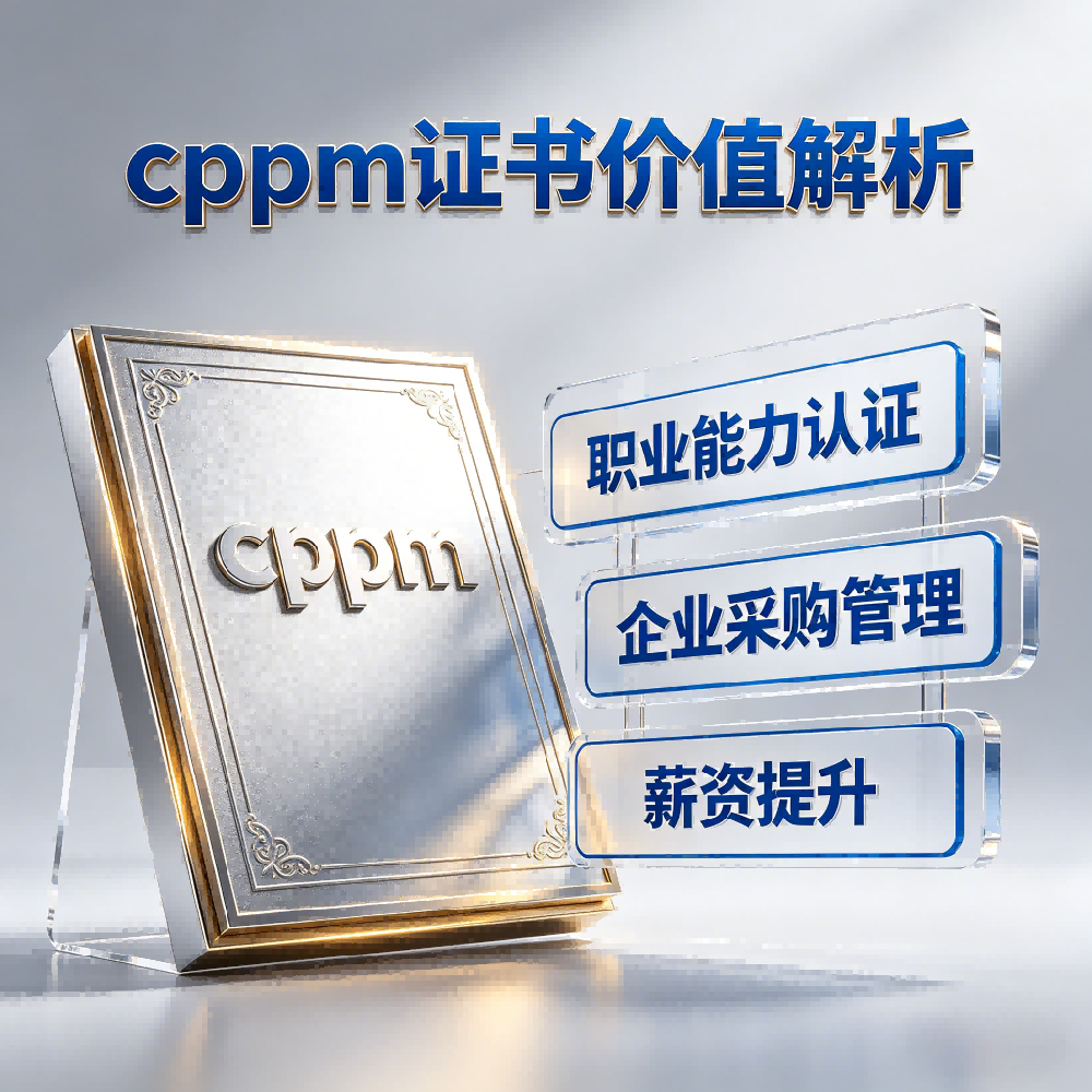关于CPPM报名费的那些事——嘉华培训为您深度解析