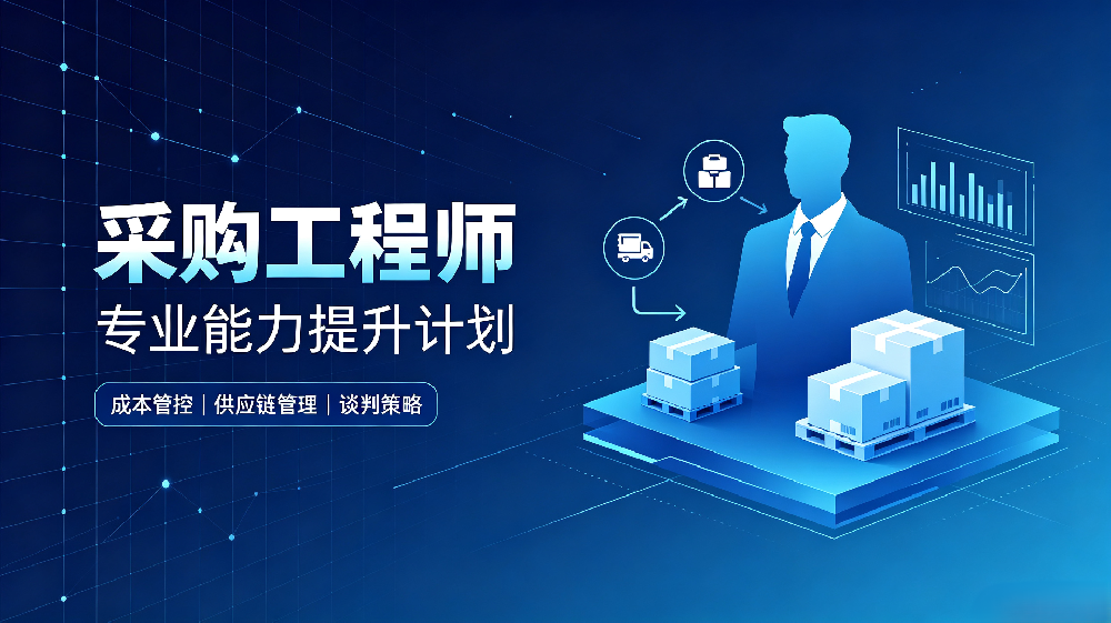 深耕工厂采购技术人才培养，采购工程师认证填补一线技术岗能力认证空白