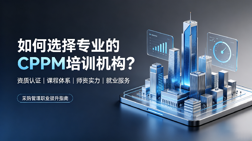 如何选择专业的CPPM培训机构？从课程体系到企业认可度全面解析