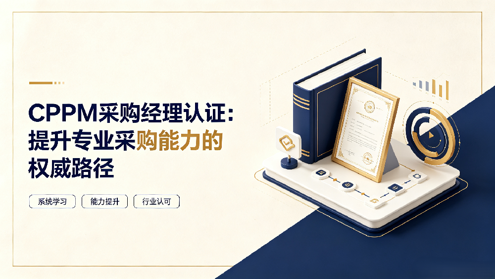 天津CPPM采购经理认证：提升专业采购能力的权威路径