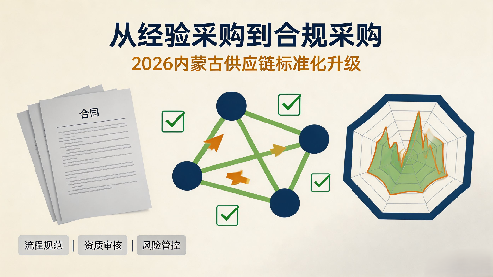 筑牢行业发展底线！内蒙古采购供应链合规风控成企业核心刚需